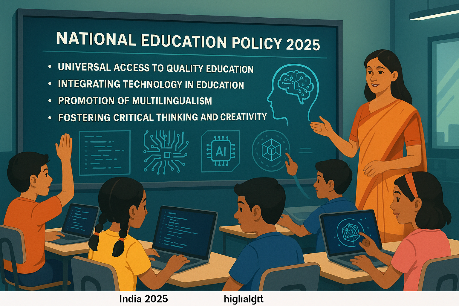 2025 में भारत की शिक्षा क्षेत्र की ताज़ा खबरें: डिजिटल बदलाव, नई नीति और AI का बढ़ता प्रभाव