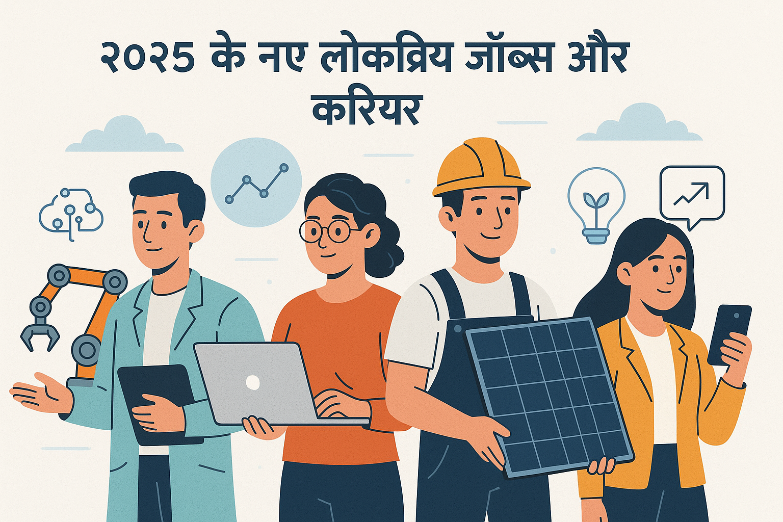 2025 के नए लोकप्रिय जॉब्स और करियर।